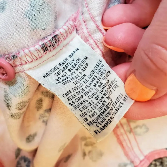 Eddie Bauer Pink Floral Print Women's Long Sleeve 100% Cotton Top Size Small - Picture 8 of 12